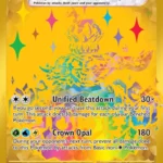 Terapagos ex - Hyper Rare - Prismatic Evolutions - 180/131 - Pokemon Kartı