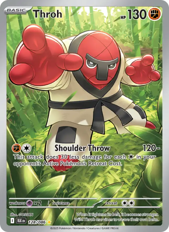 throh-illustration-rare-black-bolt-128-86-pokemon-karti.webp Throh - Illustration Rare - Black Bolt - 128/86 - Pokemon Kartı - Görsel 1