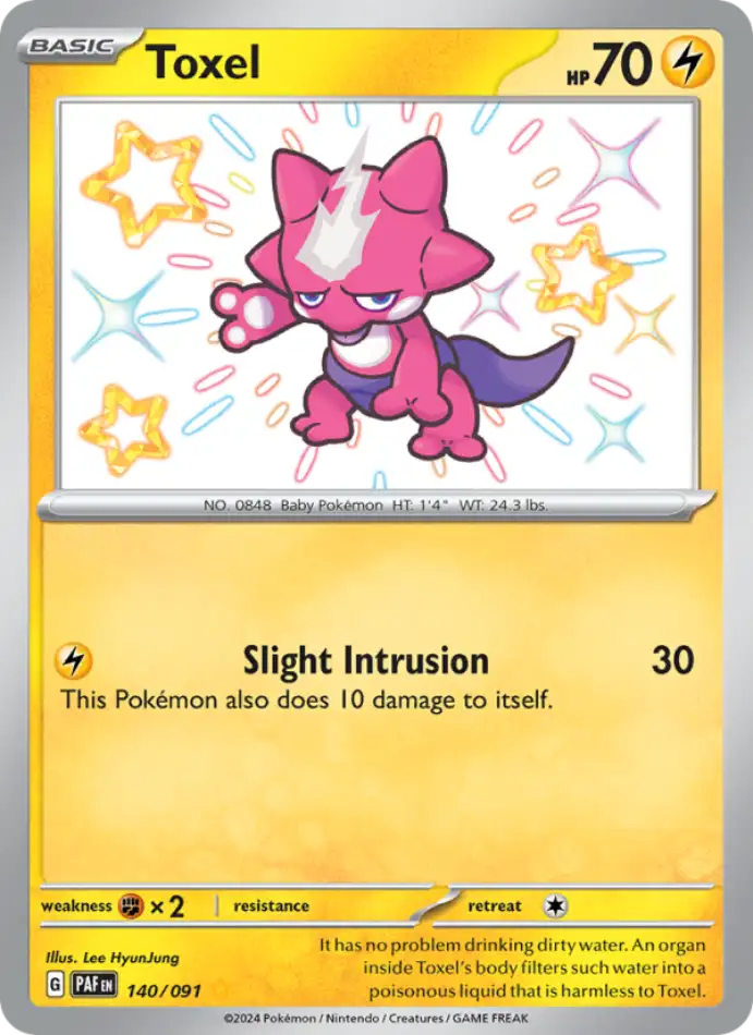 toxel-paldean-fates-140-91-pokemon-karti.webp Toxel - Shiny Rare - Paldean Fates - 140/91 - Pokemon Kartı - Görsel 1