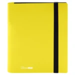 Ultra Pro Eclipse 4 Cepli Pro Binder - 160 Kart Kapasiteli (Lemon Yellow)