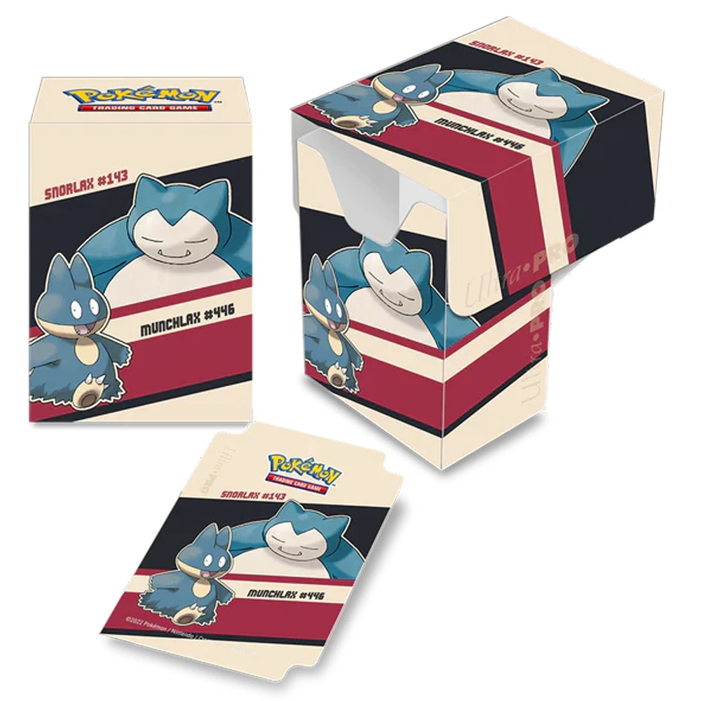 ultra-pro-full-view-snorlax-and-munchlax-deck-box Ultra Pro Full-View Snorlax & Munchlax Deck Box - Görsel 1