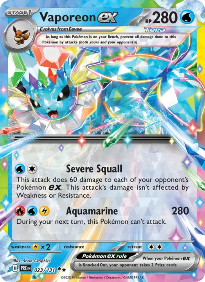 vaporeon-ex-double-rare-prismatic-evolutions-023-131-pokemon-karti.webp Vaporeon ex - Double Rare - Prismatic Evolutions - 023/131 - Pokemon Kartı - Görsel 1