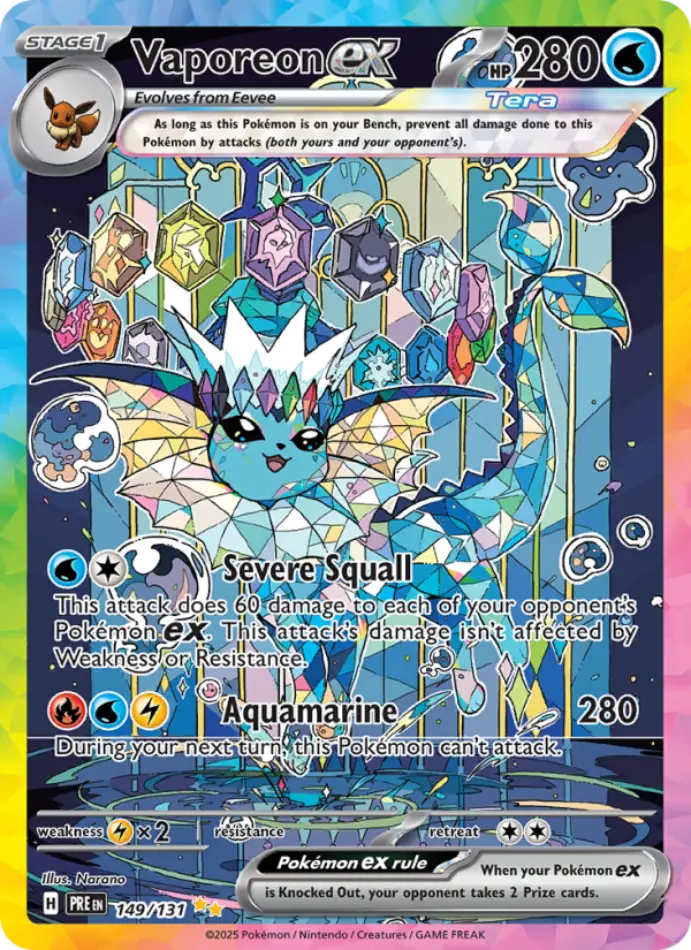 vaporeon-ex-special-illustration-rare-prismatic-evolutions-149-131-pokemon-karti.webp Vaporeon ex - Special Illustration Rare - Prismatic Evolutions - 149/131 - Pokemon Kartı - Görsel 1