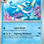 Vaporeon - Holo Rare - 151 - 134/165 - Pokemon Kartı