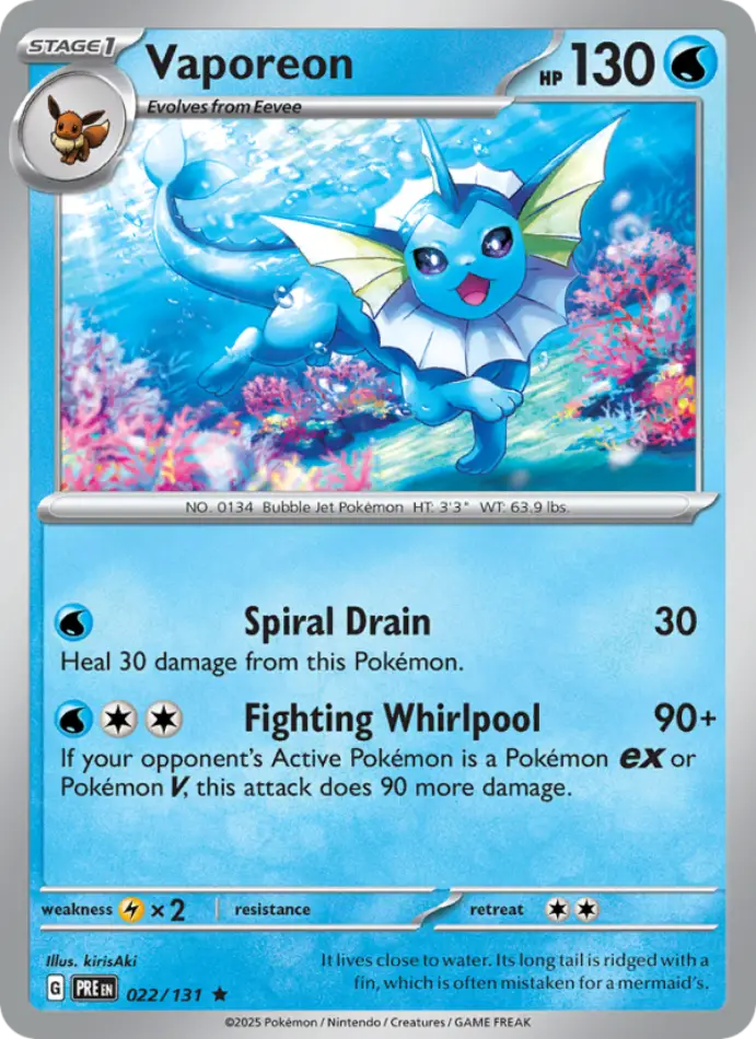 vaporeon-holo-rare-prismatic-evolutions-022-131-pokemon-karti.webp Vaporeon - Holo Rare - Prismatic Evolutions - 022/131 - Pokemon Kartı - Görsel 1