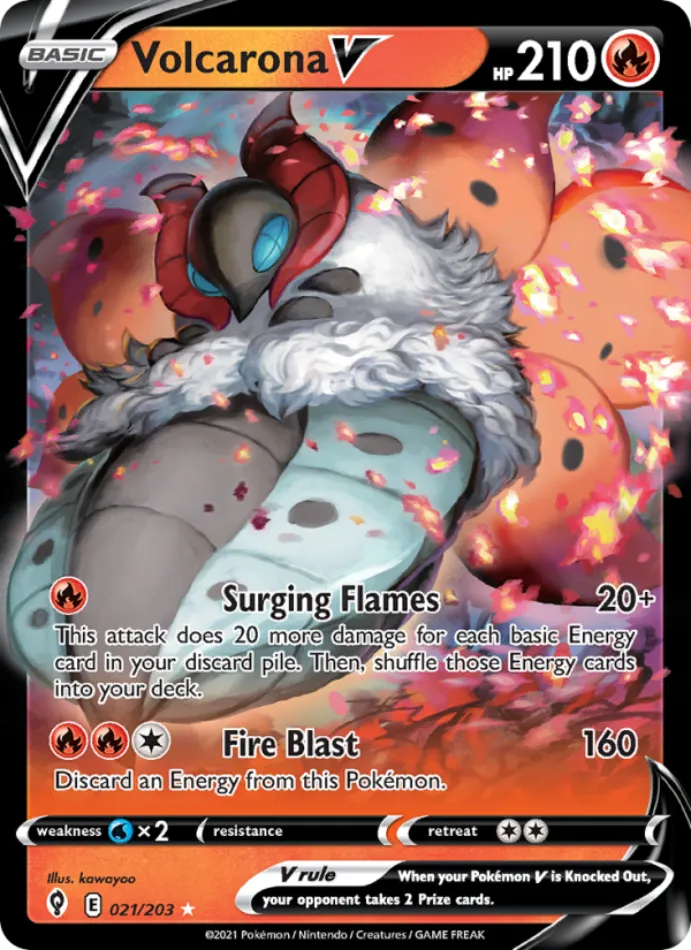 volcarona-v-holo-rare-v-evolving-skies-021-203-pokemon-karti.webp Volcarona V - Holo Rare V - Evolving Skies - 021/203 - Pokemon Kartı - Görsel 1