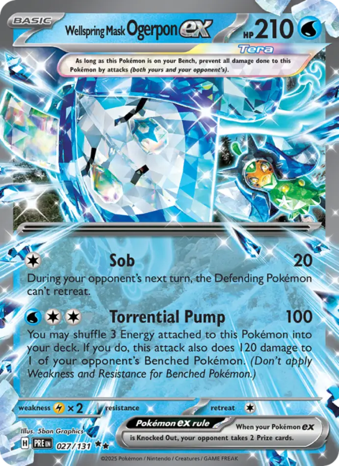 wellspring-mask-ogerpon-ex-double-rare-prismatic-evolutions-027-131-pokemon-karti.webp Wellspring Mask Ogerpon ex - Double Rare - Prismatic Evolutions - 027/131 - Pokemon Kartı - Görsel 1