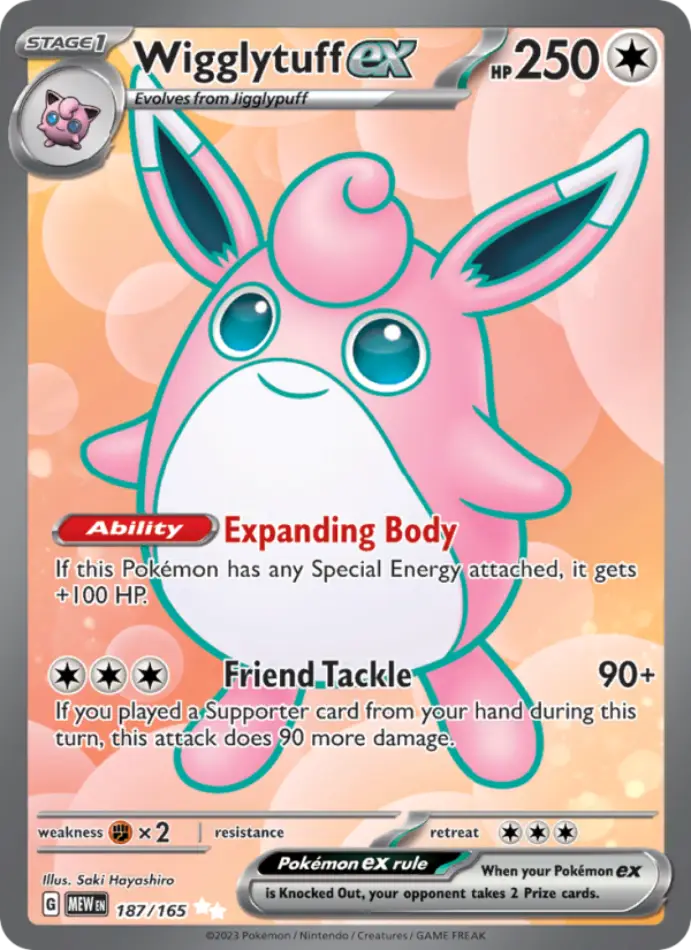 wigglytuff-ex-ultra-rare-151-187-165-pokemon-karti.webp Wigglytuff ex - Ultra Rare - 151 - 187/165 - Pokemon Kartı - Görsel 1