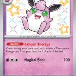 Wigglytuff - Shiny Rare - Paldean Fates - 147/91 - Pokemon Kartı