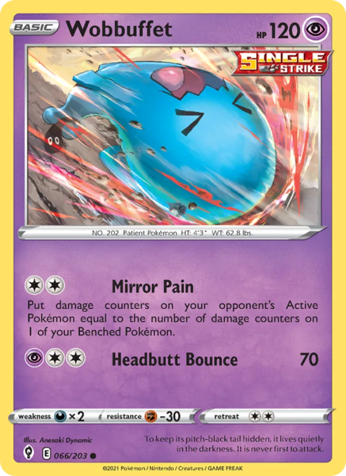wobbuffet-common-evolving-skies-066-203-pokemon-karti.webp Wobbuffet - Common - Evolving Skies - 066/203 - Pokemon Kartı - Görsel 1