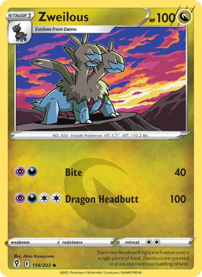 zweilous-uncommon-evolving-skies-114-203-pokemon-karti.webp Zweilous - Reverse Holo Uncommon - Evolving Skies - 114/203 - Pokemon Kartı - Görsel 1