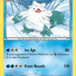 Abomasnow - Reverse Holo Rare - BREAKthrough - 040/162 - Pokemon Kartı