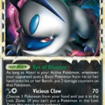 Absol - Rare Prime - Triumphant - 091/102 - Pokemon Kartı