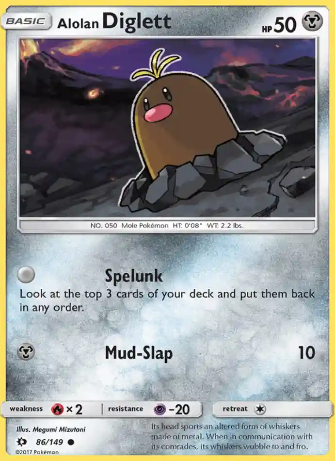 alolan-diglett-common-sun-moon-086-149-pokemon-karti.webp Alolan Diglett - Common - Sun & Moon - 086/149 - Pokemon Kartı - Görsel 1