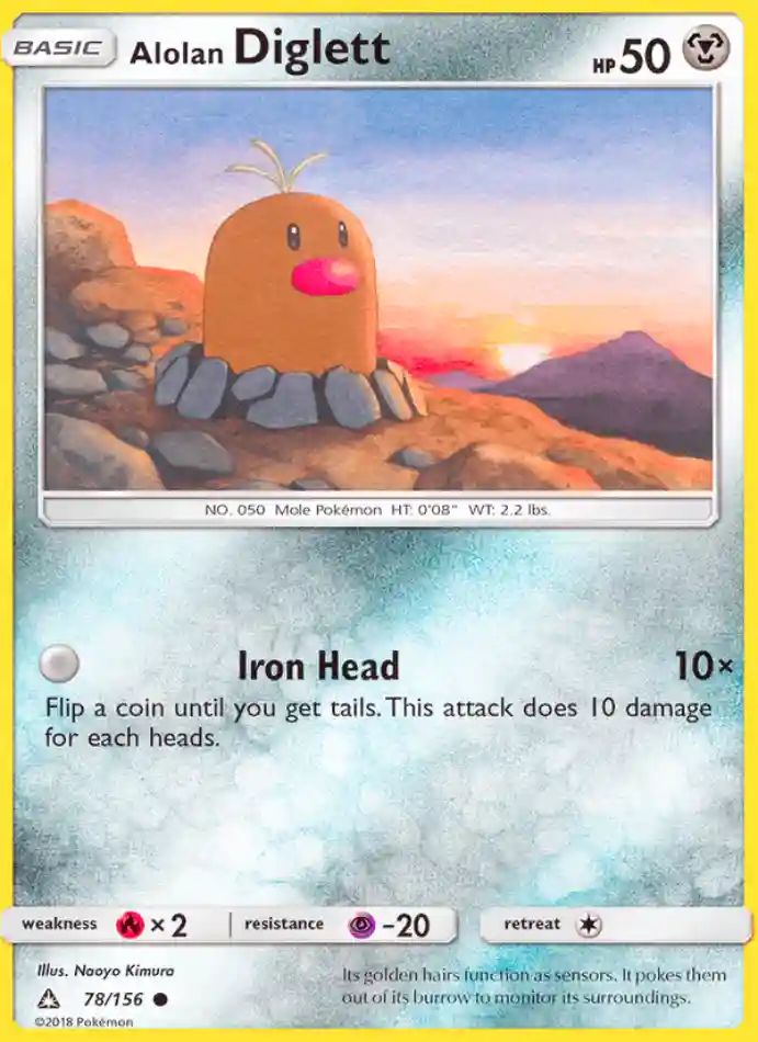 alolan-diglett-common-ultra-prism-078-156-pokemon-karti.webp Alolan Diglett - Common - Ultra Prism - 078/156 - Pokemon Kartı - Görsel 1