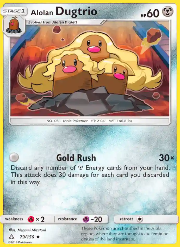 alolan-dugtrio-uncommon-ultra-prism-079-156-pokemon-karti.webp Alolan Dugtrio - Uncommon - Ultra Prism - 079/156 - Pokemon Kartı - Görsel 1