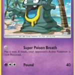 Alolan Grimer - Reverse Holo Common - Sun & Moon - 057/149 - Pokemon Kartı