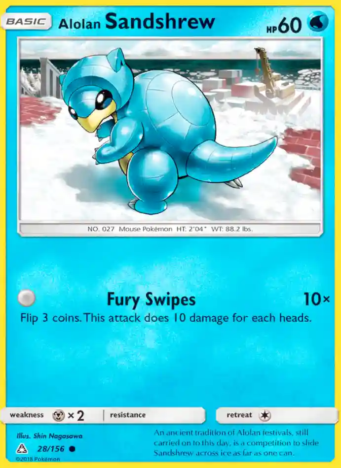 alolan-sandshrew-common-ultra-prism-028-156-pokemon-karti.webp Alolan Sandshrew - Common - Ultra Prism - 028/156 - Pokemon Kartı - Görsel 1