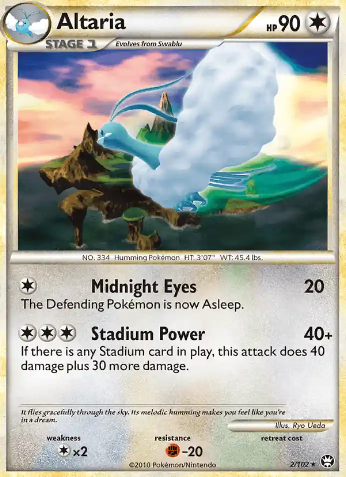altaria-rare-holo-triumphant-002-102-pokemon-karti.webp Altaria - Rare Holo - Triumphant - 002/102 - Pokemon Kartı - Görsel 1
