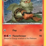 Arcanine - Reverse Holo Uncommon - BREAKpoint - 011/122 - Pokemon Kartı