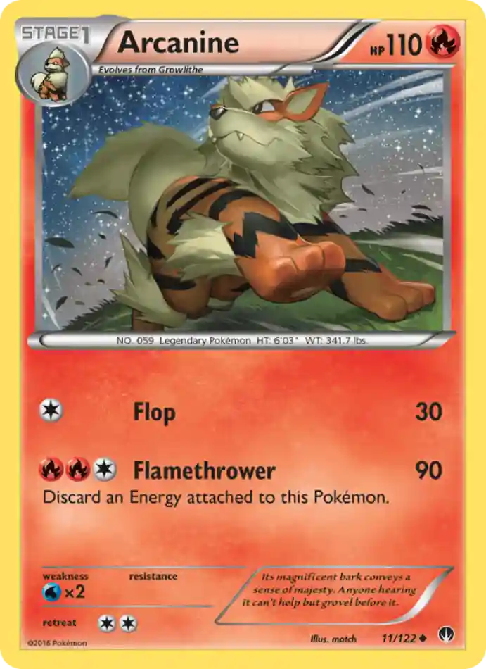 arcanine-uncommon-breakpoint-011-122-pokemon-karti.webp Arcanine - Uncommon - BREAKpoint - 011/122 - Pokemon Kartı - Görsel 1
