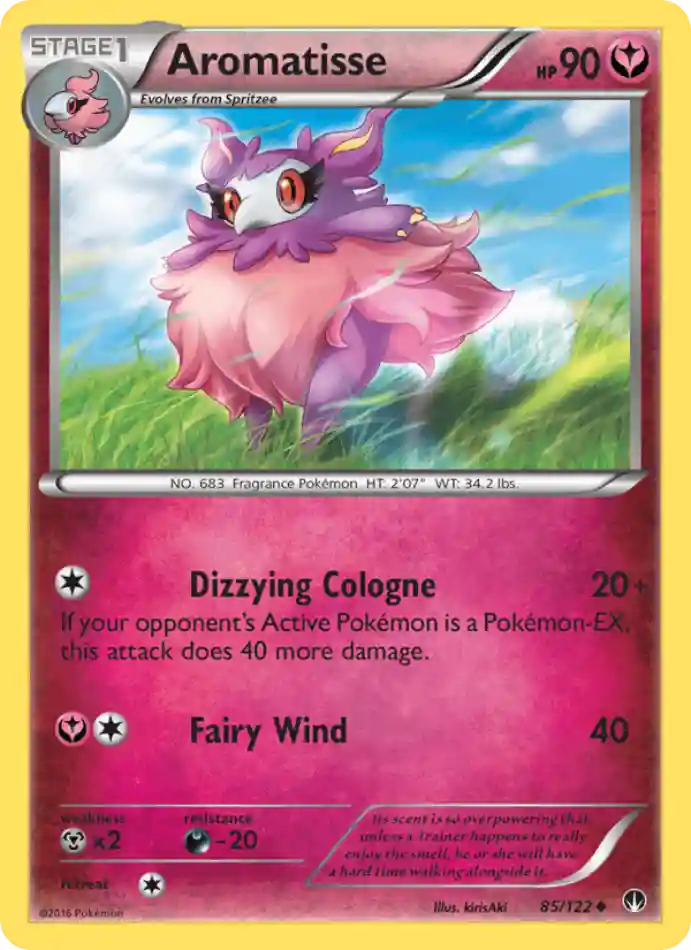 aromatisse-uncommon-breakpoint-085-122-pokemon-karti.webp Aromatisse - Uncommon - BREAKpoint - 085/122 - Pokemon Kartı - Görsel 1