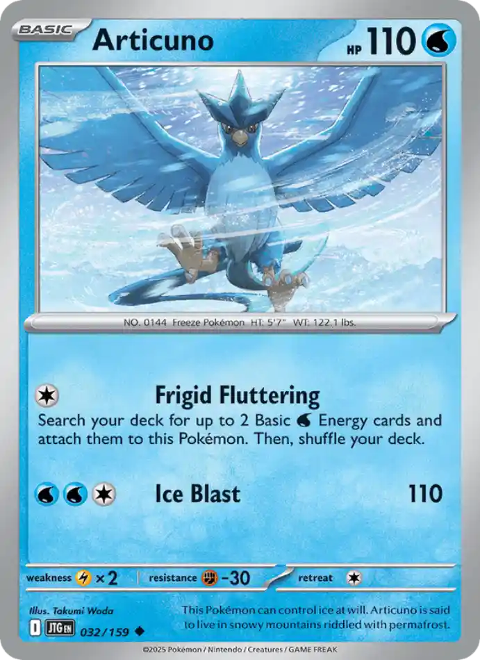 articuno-uncommon-journey-together-032-159-pokemon-karti.webp Articuno - Reverse Holo Uncommon - Journey Together - 032/159 - Pokemon Kartı - Görsel 1