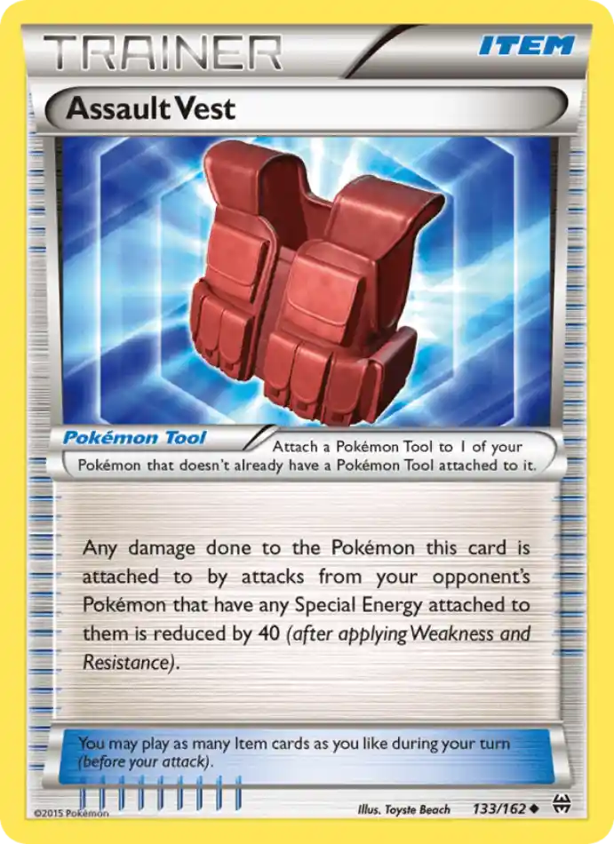 assault-vest-uncommon-breakthrough-133-162-trainer-karti.webp Assault Vest - Uncommon - BREAKthrough - 133/162 - Trainer Kartı - Görsel 1