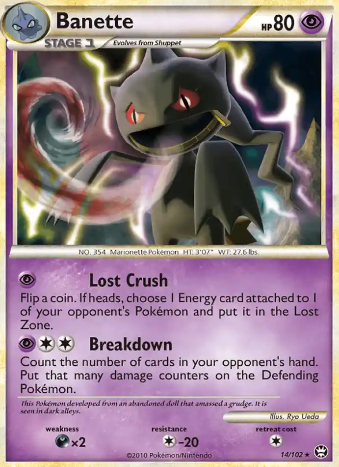 banette-rare-triumphant-014-102-pokemon-karti.webp Banette - Rare - Triumphant - 014/102 - Pokemon Kartı - Görsel 1