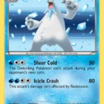 Beartic - Reverse Holo Rare - Emerging Powers - 030/98 - Pokemon Kartı
