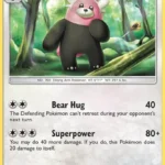Bewear - Reverse Holo Rare - Sun & Moon - 112/149 - Pokemon Kartı
