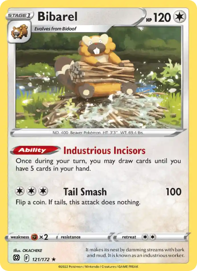 bibarel-holo-rare-brilliant-stars-121-172-pokemon-karti.webp Bibarel - Holo Rare - Brilliant Stars - 121/172 - Pokemon Kartı - Görsel 1