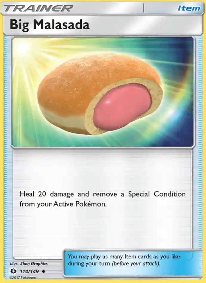 big-malasada-uncommon-sun-moon-114-149-trainer-karti.webp Big Malasada - Reverse Holo Uncommon - Sun & Moon - 114/149 - Trainer Kartı - Görsel 1