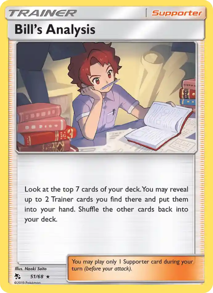 bill-s-analysis-rare-hidden-fates-051-68-trainer-karti.webp Bill’s Analysis - Rare - Hidden Fates - 051/68 - Trainer Kartı - Görsel 1