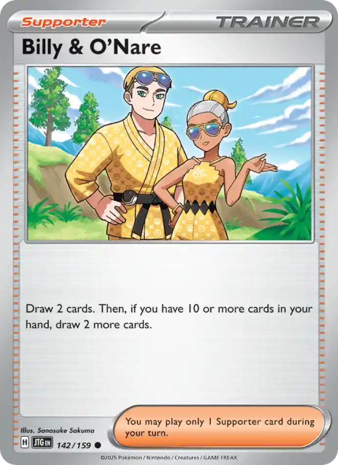 billy-o-nare-common-journey-together-142-159-trainer-karti.webp Billy & O'Nare - Common - Journey Together - 142/159 - Trainer Kartı - Görsel 1