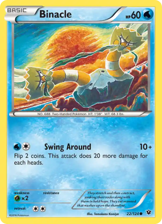binacle-common-fates-collide-022-124-pokemon-karti.webp Binacle - Common - Fates Collide - 022/124 - Pokemon Kartı - Görsel 1