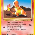 Blaine's Charmander - Common - Gym Challenge - 060/132 - Pokemon Kartı