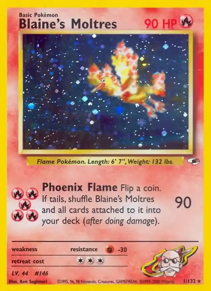 blaine-s-moltres-rare-holo-gym-heroes-001-132-pokemon-karti.webp Blaine's Moltres - Rare Holo - Gym Heroes - 001/132 - Pokemon Kartı - Görsel 1