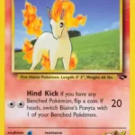 Blaine's Ponyta - Common - Gym Challenge - 064/132 - Pokemon Kartı