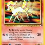 Blaine's Ponyta - Common - Gym Heroes - 063/132 - Pokemon Kartı