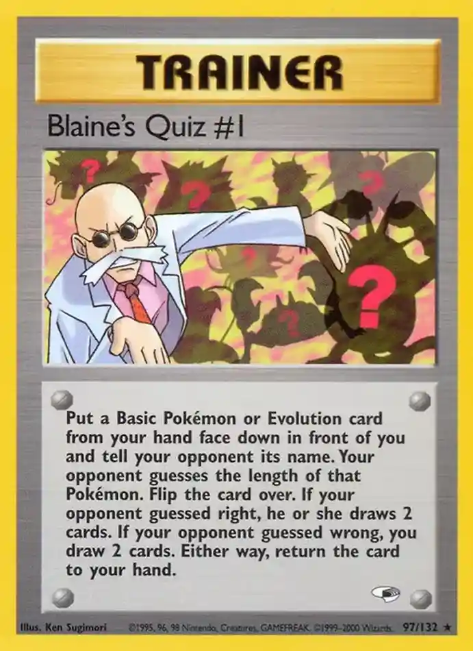blaine-s-quiz-1-rare-gym-heroes-097-132-trainer-karti.webp Blaine's Quiz #1 - Rare - Gym Heroes - 097/132 - Trainer Kartı - Görsel 1