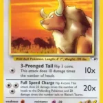 Blaine's Tauros - Common - Gym Heroes - 064/132 - Pokemon Kartı