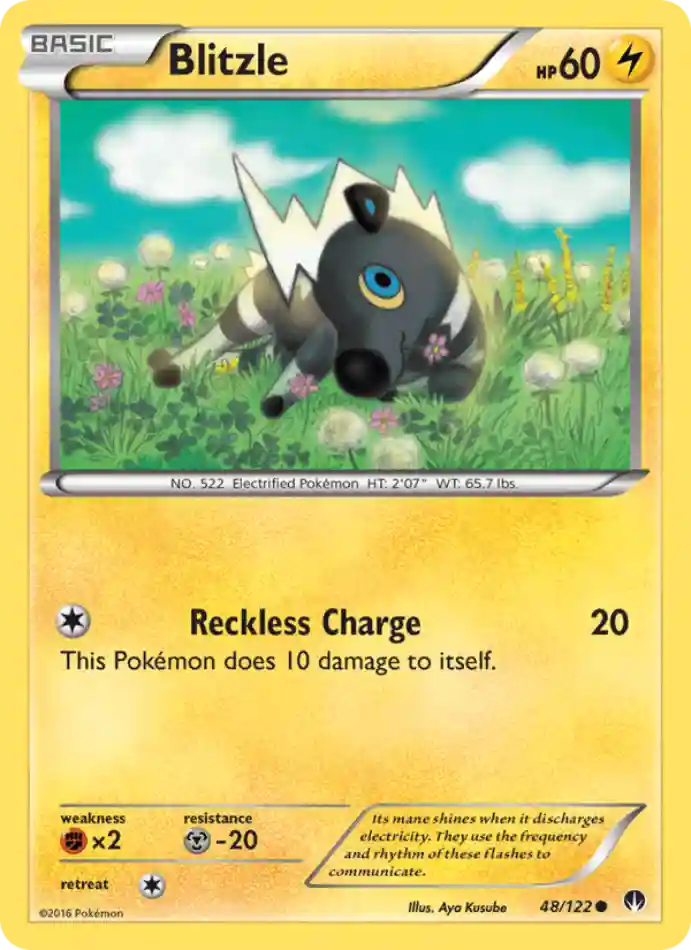 blitzle-common-breakpoint-048-122-pokemon-karti.webp Blitzle - Common - BREAKpoint - 048/122 - Pokemon Kartı - Görsel 1