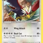 Braviary - Reverse Holo Rare - BREAKthrough - 130/162 - Pokemon Kartı