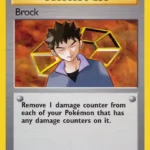 Brock - Rare - Gym Heroes - 098/132 - Trainer Kartı