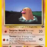 Brock's Diglett - Common - Gym Challenge - 067/132 - Pokemon Kartı