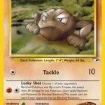 Brock's Geodude - Uncommon - Gym Heroes - 038/132 - Pokemon Kartı