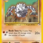 Brock's Graveler - Uncommon - Gym Heroes - 040/132 - Pokemon Kartı