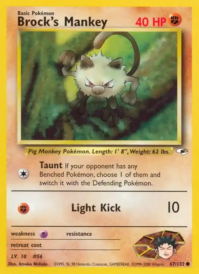 brock-s-mankey-common-gym-heroes-067-132-pokemon-karti.webp Brock's Mankey - Common - Gym Heroes - 067/132 - Pokemon Kartı - Görsel 1