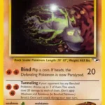 Brock's Onix - Rare Holo - Gym Heroes - 021/132 - Pokemon Kartı